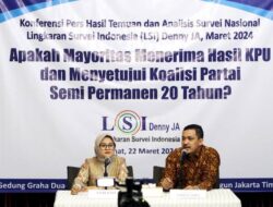 Survei LSI Denny JA : Sebanyak 89,8 Persen Responden Setujui Putusan KPU soal Hasil Pemilu