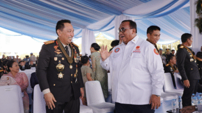 KSPSI Turut Meriahkan Hari Bhayangkara, Andi Gani: Terima Kasih Kapolri atas Perhatian ke Buruh