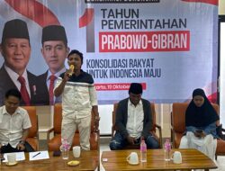 1 Tahun Pemerintahan Prabowo–Gibran, KCB Ajak Masyarakat Bersatu Dukung Pemerintah